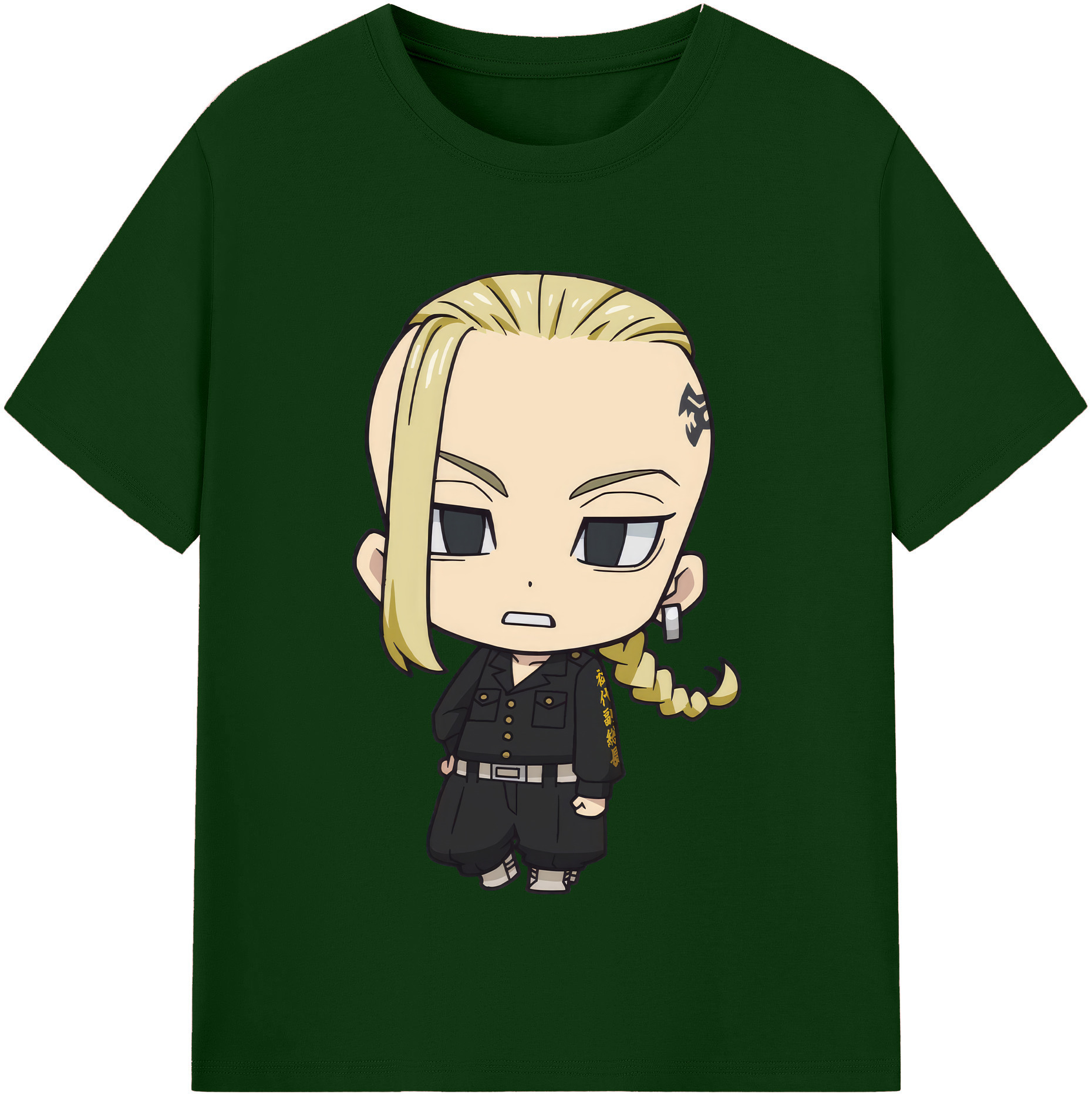 （画像用） 東京リベンジャーズ Tokyo Revengers 綿100％半袖Tシャツ（フロントプリント）